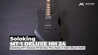 Soloking MT-1 Deluxe HH 24 See Thru Neck