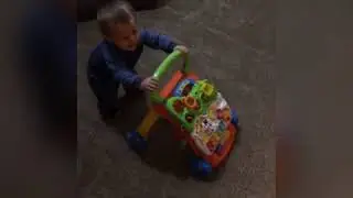 Isaac and his walker! #momlife #isaac grows up