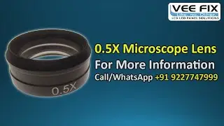 0.5 X Lens for Microscope | 0.5 X zoom Lens Microscope | Microscope Lens