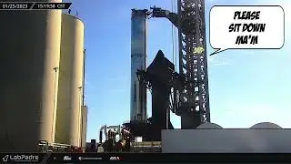 StarShip DeStack Timelapse