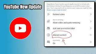 YouTube Altered Content Bangla