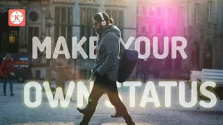 CREATE YOUR OWN STATUS IN KINEMASTER..!