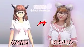 VLOG 24 JAM JADI SAKURA SCHOOL SIMULATOR !! SERU BANGET !!