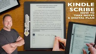 How to Note Take and Digital Plan with Amazon Kindle Scribe