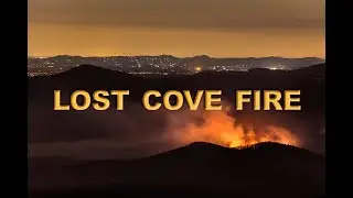 Lost Cove Fire, December 2021