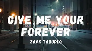 Zack Tabudlo - Give Me Your Forever (Lyrics) | Lyric Zone