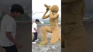 Dekhiae is bacche ko Murti ko laat maarte Hain Murti Tut Gaya #Murti #shots #video 😱😱🪵
