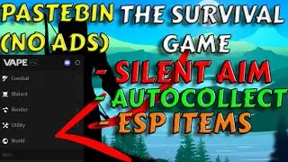 The Survival Game SCRIPT - ROBLOX The Survival Game PASTEBIN GUI SCRIPTS 2023 [Hydrogen + Fluxus]