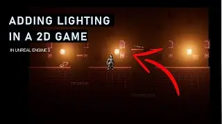 How to add Lighting in your 2D game Scene Unreal Engine 5 [Tutorial]