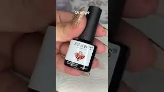 Depending on how pigmented you want it to be add as much gel polish you want #fyp#acrylic#gel#gelpol