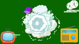 fight cloud green screen with emojis and drawings and classic stickers