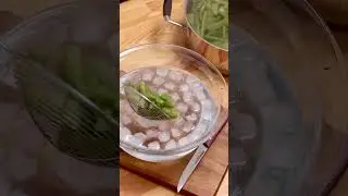 PİRGE I Kışlık Taze Fasulye Hazırlığı