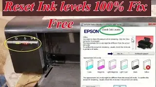 EPSON L800 RESET INK lEVELS