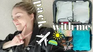 PACK WITH ME FOR VACATION | off to Florida!