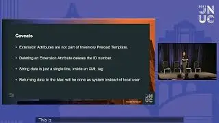 Getting to Know Your Macs: Extension Attributes | JNUC 2023