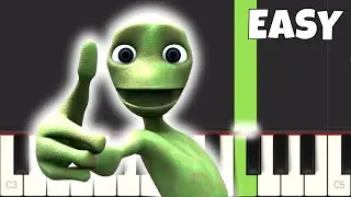 Dame Tu Cosita - EASY Piano Tutorial