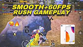 iPhone 8 Smooth + 60fps playing while charging is it lagging? | PUBG Mobile