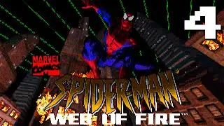 The Amazing Spider-Man Web of Fire - Level 4 (SEGA 32X Walkthrough)