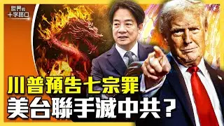 川普預告北京七宗罪，回任白宮終結中共？台灣4800億軍購，兩岸關係出牌漂亮？勸服川普保台灣，三妙招可打？（2024.11.12）｜世界的十字路口