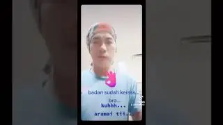 Badan dah keras