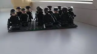 Распоковка лего спецназ!