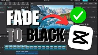 How To Fade Video To Black in CapCut PC