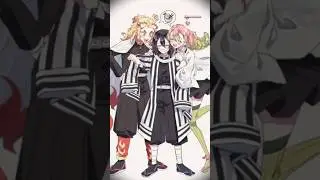 Rangoku x obanai x mitsuri male and female version 🤭 