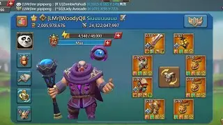 WOODYQ8 TRIMMING YOUR TROOPS! - 1.5BILLION MIGHT ZEROED WITH SOLOS! - Lords Mobile