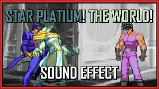 STAR PLATINUM ZA WARUDO from Heritage for the Future (Jotaro's Time Stop)