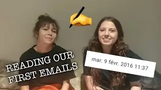 MEETING MY PENPAL | reading our first emails and postcards