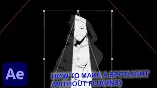 HOW TO MAKE A SPOTLIGHT /STAGE LIGHT WITH ADOBE AFTER EFFECTS 2022