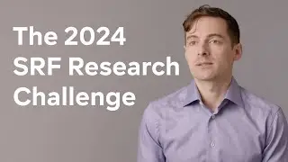 The 2024 SRF Research Challenge, Featuring Dr. Ryan Flynn