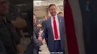 Trump and Vance Visit NYC Firehouse on 9/11 Anniversary