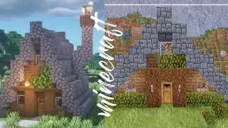 #minecraft #маинкрафт #Повторение ×Постройка дома по памяти в старом minecraft×♡