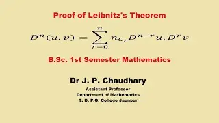 Leibnitz Theorem | Successive Derivatives