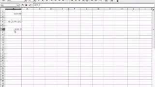 OpenOffice Calc Funktion Datum - Zeit