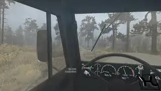 Spintires: MudRunner - Xbox One X Wheel Gameplay (Cockpit Only)