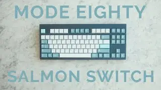 Mode Eighty || Salmon Tactile Switches || Alu Plate || ASMR Sound Test