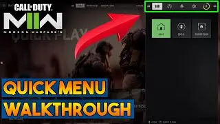 Quick Menu on Call of Duty: Modern Warfare 2 (2022)