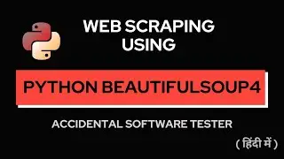 Python Web scraping using Beautifulsoup4 - Hindi