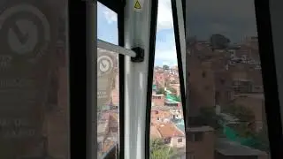 Канатная дорога в Медельине, Колумбия #shorts