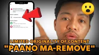🤔 Paano Ma-Remove ang UNORIGINAL CONTENT and LIMITED ORIGINALITY of CONTENT? 🤔 