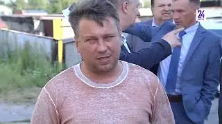 Исправить ошибки и отдать долг. Андрей Трубецкой побывал на объектах в Белом Яру