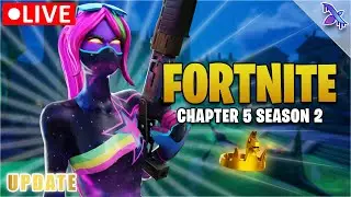 🔴Fortnite [LIVE] Playing With Subs. Chapter 5 Crown Hunt. Come Say Hi!