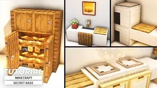 [Minecraft] 20+ Kitchen Build Hacks and Ideas(Tutorial)