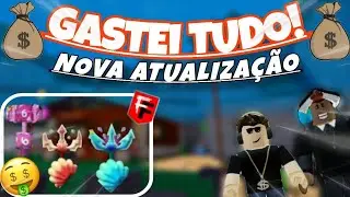 GASTEI TODAS as MOEDAS na NOVA ATUALIZAÇÃO do FLEE THE FACILITY!!! #roblox #gaming #comedy