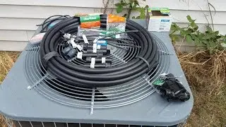 DIY Automatic A/C Condenser Evaporator Mister - Electronically controlled!