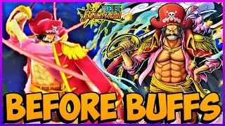 Ex Pirate King Gol D. Roger Gameplay Before Buffs | One Piece Bounty Rush
