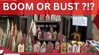 Craft Fair! Making Some Money with our Woodworking!