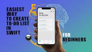 ToDo List for beginners || Simple demo app || Swift iOS || 2023